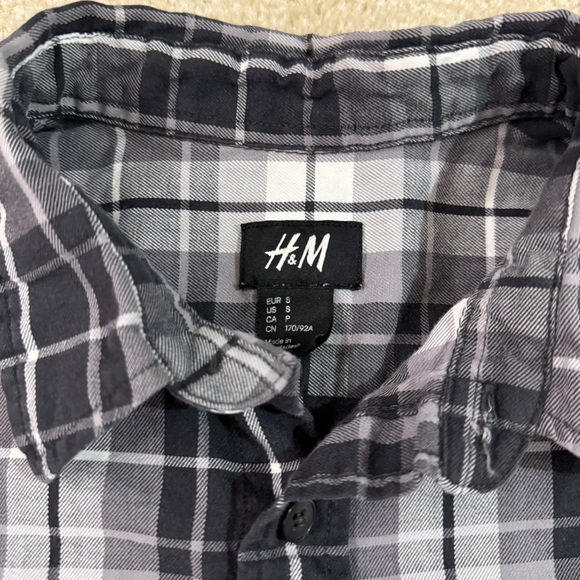 Black Plaid Shirt - Picture 2 of 7